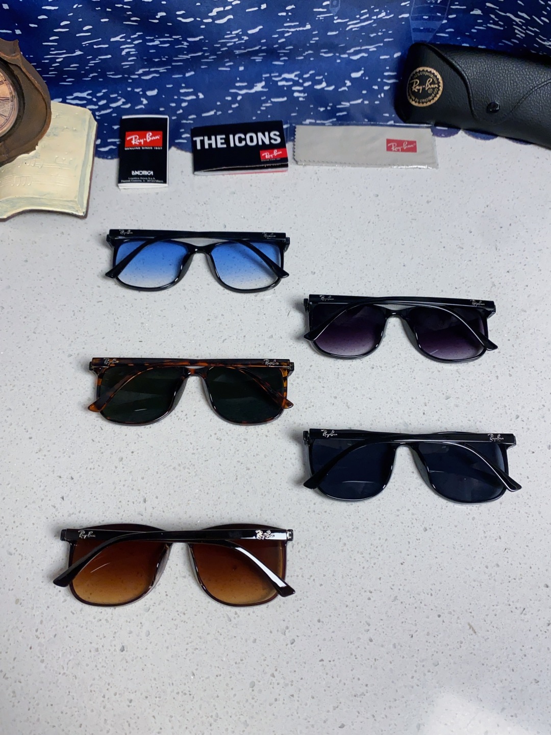 RayBan雷朋 2025新款大框太阳镜男潮开车专用墨镜司机驾驶镜防紫外线眼镜 RB1141