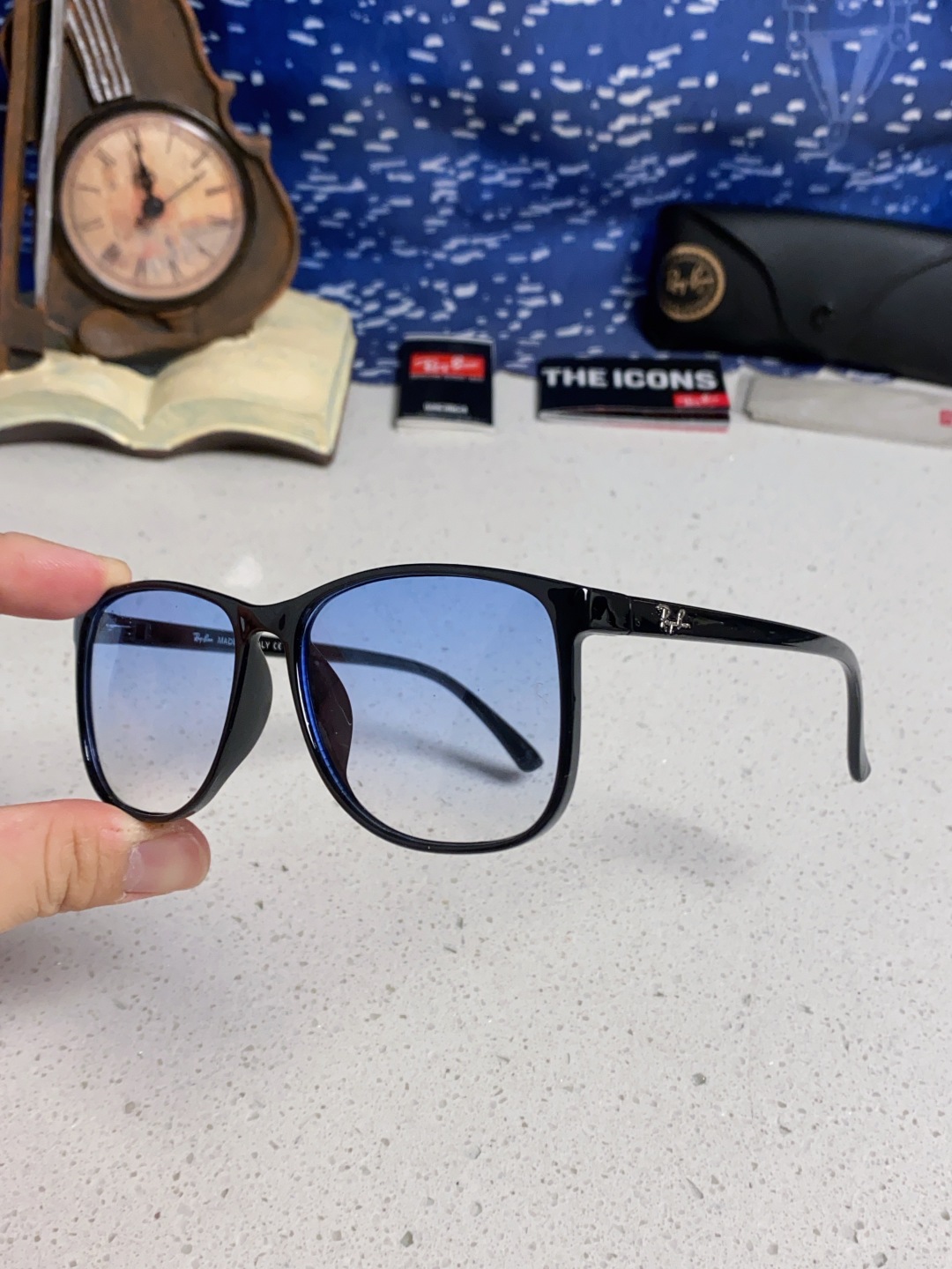 RayBan雷朋 2025新款大框太阳镜男潮开车专用墨镜司机驾驶镜防紫外线眼镜 RB1141