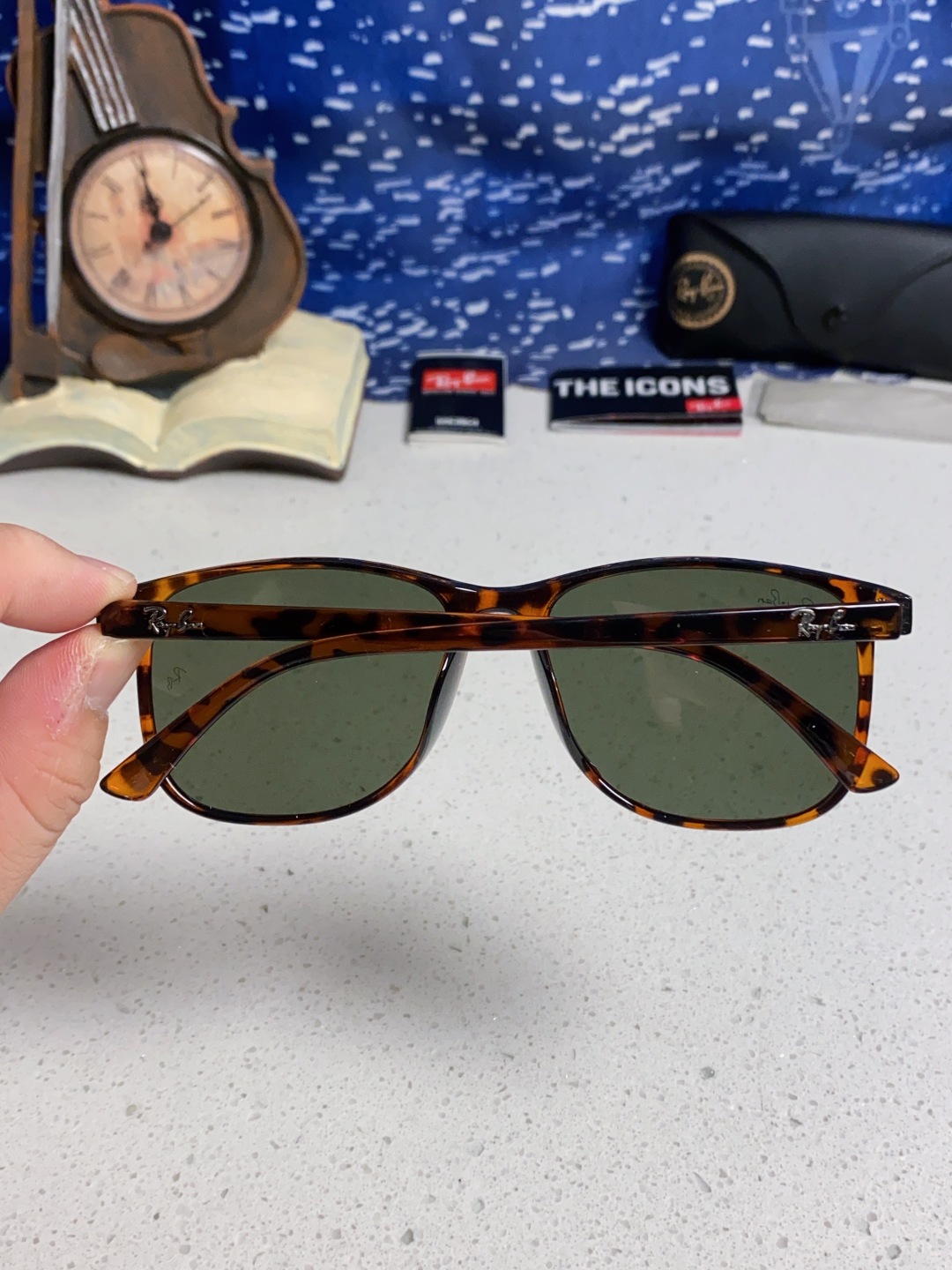 RayBan雷朋 2025新款大框太阳镜男潮开车专用墨镜司机驾驶镜防紫外线眼镜 RB1141