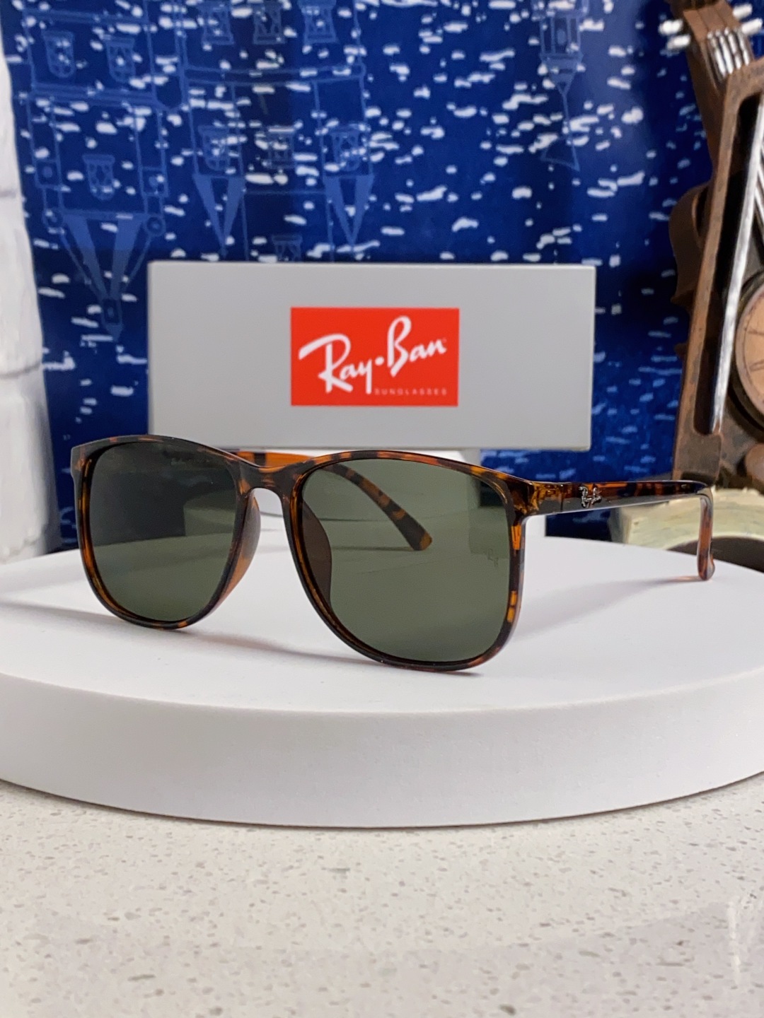 RayBan雷朋 2025新款大框太阳镜男潮开车专用墨镜司机驾驶镜防紫外线眼镜 RB1141