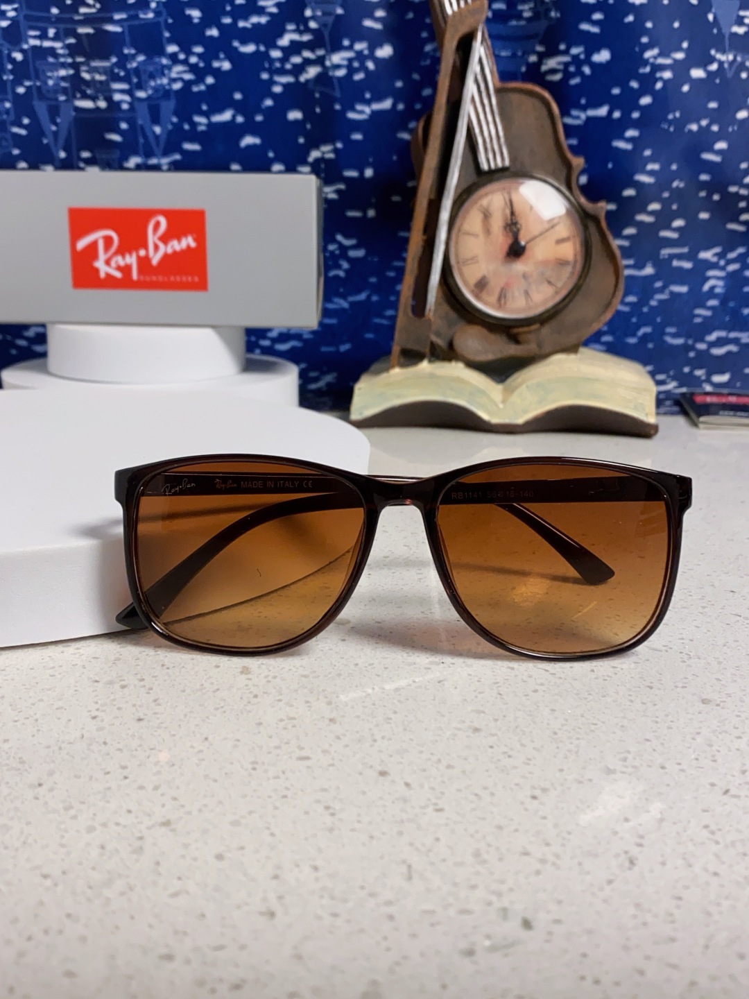 RayBan雷朋 2025新款大框太阳镜男潮开车专用墨镜司机驾驶镜防紫外线眼镜 RB1141