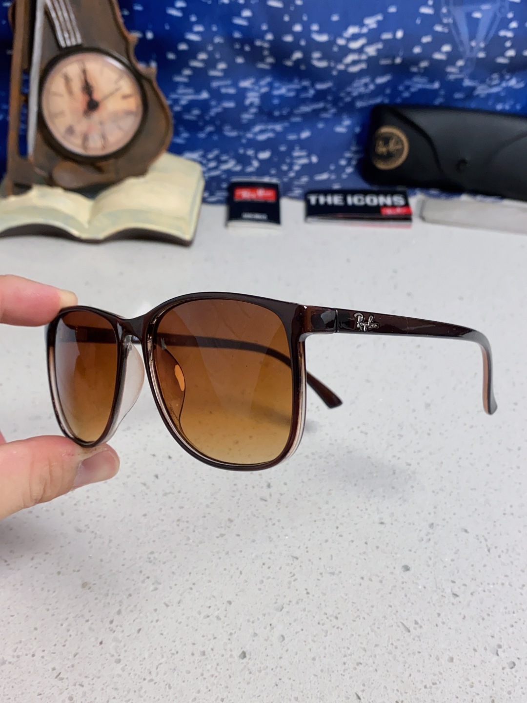 RayBan雷朋 2025新款大框太阳镜男潮开车专用墨镜司机驾驶镜防紫外线眼镜 RB1141
