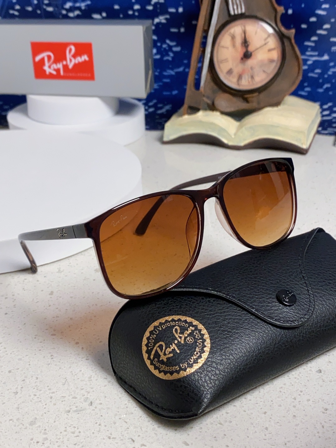 RayBan雷朋 2025新款大框太阳镜男潮开车专用墨镜司机驾驶镜防紫外线眼镜 RB1141