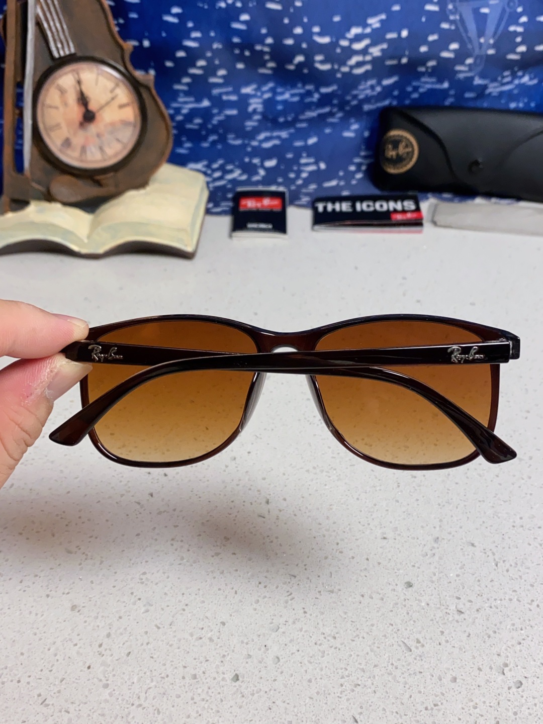 RayBan雷朋 2025新款大框太阳镜男潮开车专用墨镜司机驾驶镜防紫外线眼镜 RB1141