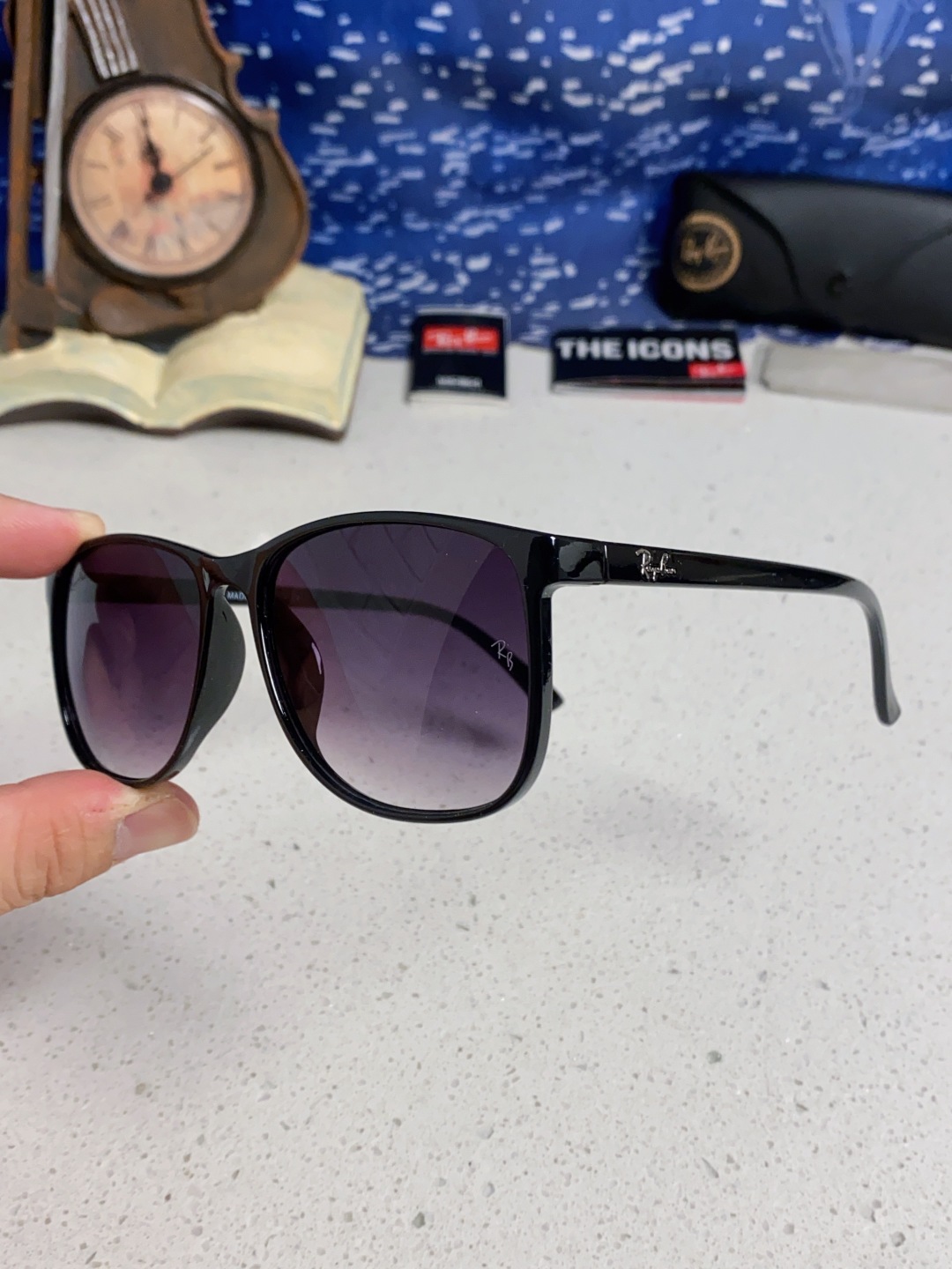 RayBan雷朋 2025新款大框太阳镜男潮开车专用墨镜司机驾驶镜防紫外线眼镜 RB1141