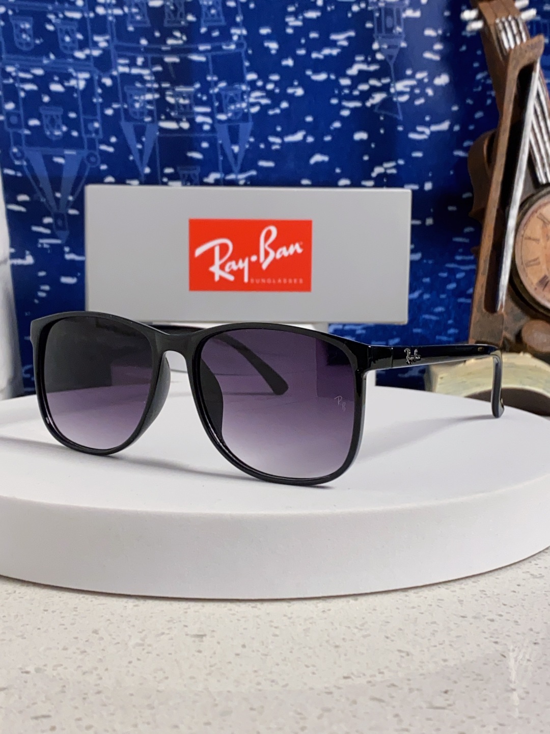 RayBan雷朋 2025新款大框太阳镜男潮开车专用墨镜司机驾驶镜防紫外线眼镜 RB1141