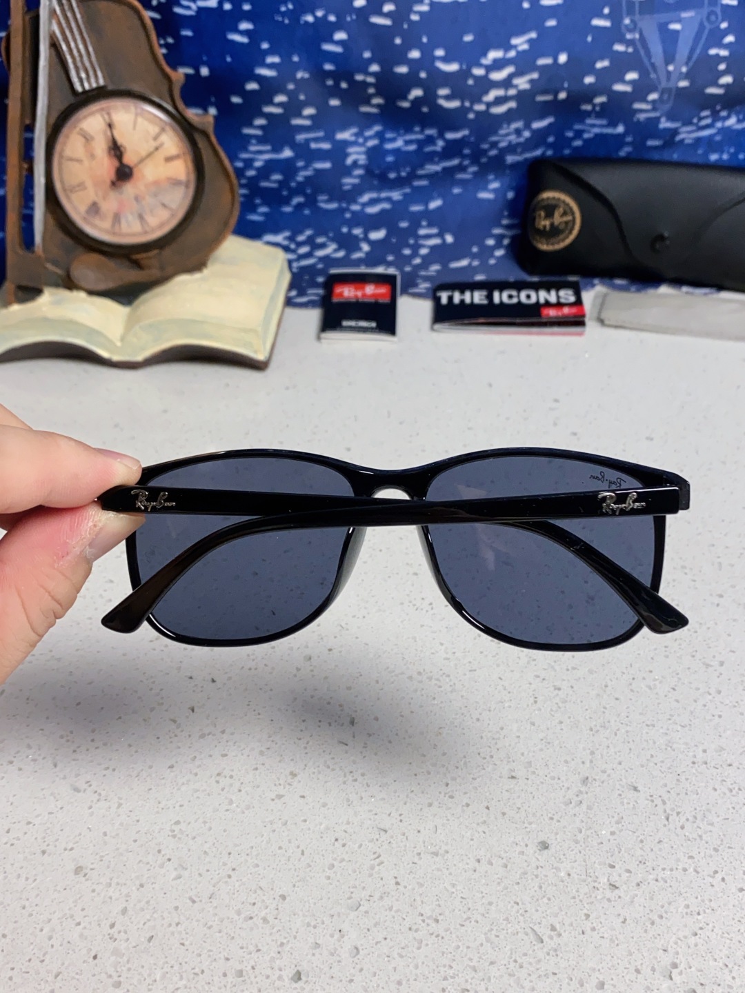 RayBan雷朋 2025新款大框太阳镜男潮开车专用墨镜司机驾驶镜防紫外线眼镜 RB1141