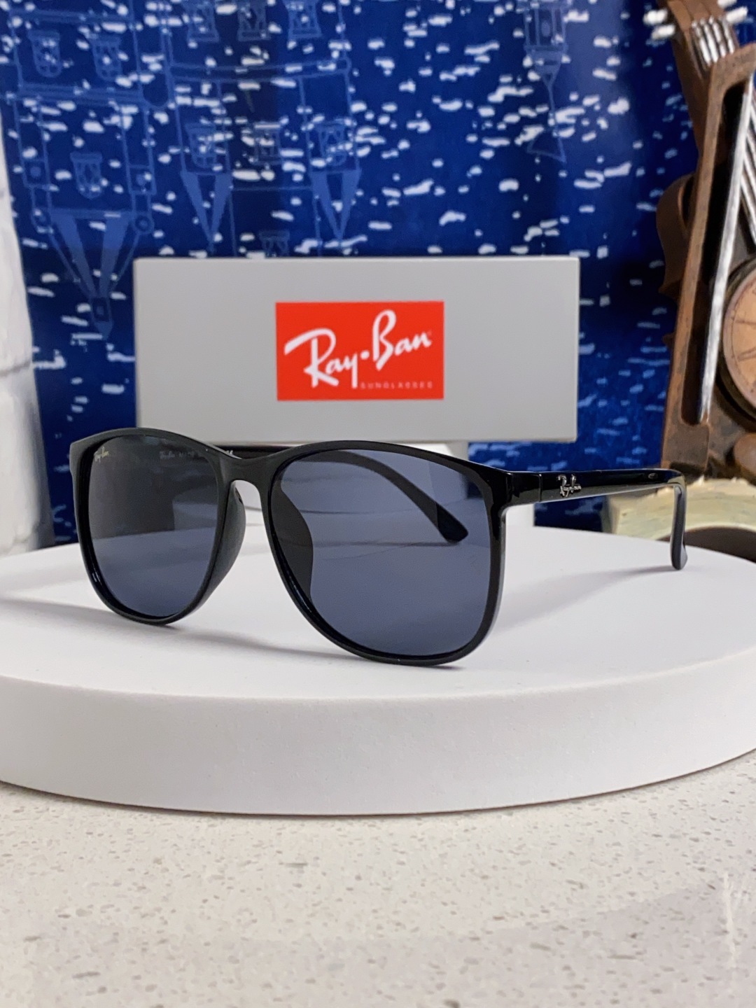 RayBan雷朋 2025新款大框太阳镜男潮开车专用墨镜司机驾驶镜防紫外线眼镜 RB1141