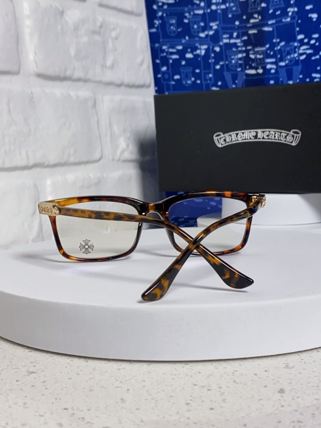 Chrome Hearts 克罗心2025新款高端潮款罗心近视眼镜框架复古男女小众素颜黑金可配度数镜片