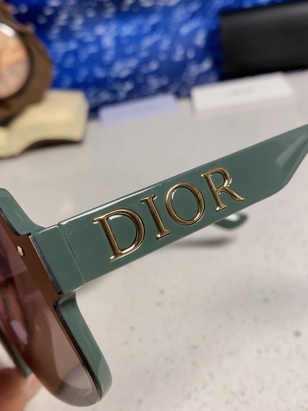 Dior迪奥 2025新款韩版网红方形大框墨镜男女高级感ins潮大脸显瘦防紫外线太阳镜