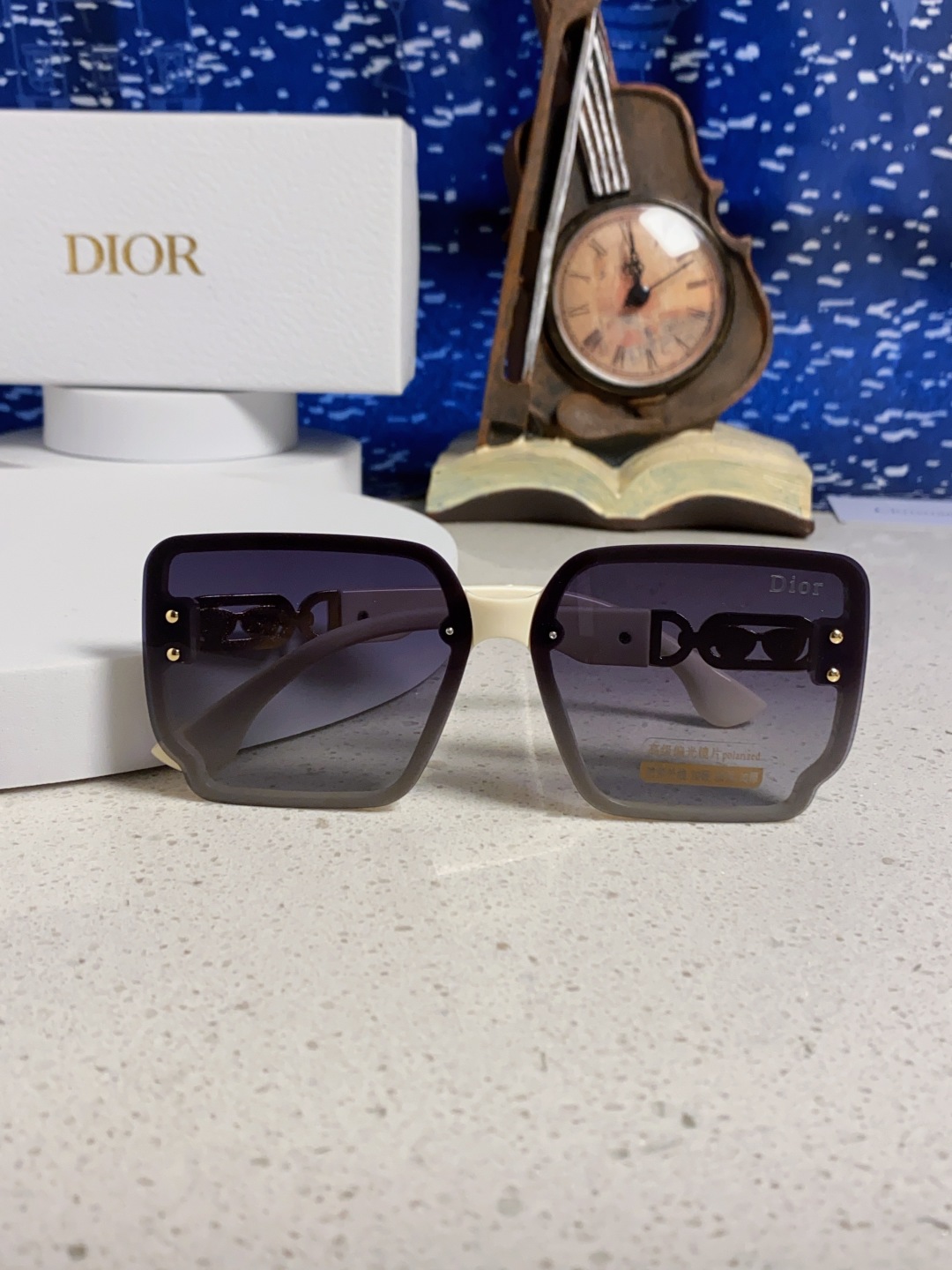 Dior迪奥 2025新款墨镜男女夏轻奢大脸时尚偏光太阳眼镜防晒遮阳防紫外线海边