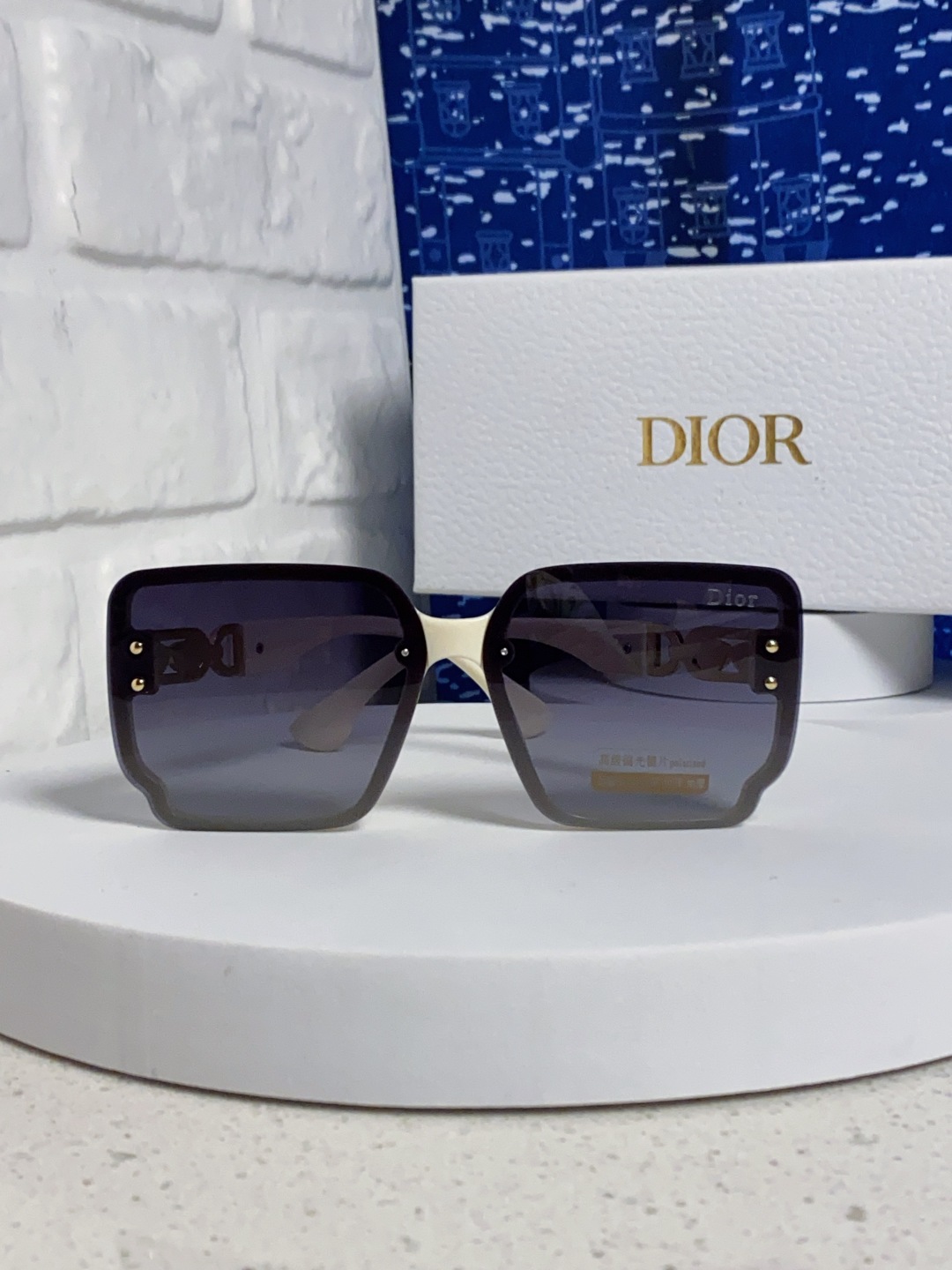 Dior迪奥 2025新款墨镜男女夏轻奢大脸时尚偏光太阳眼镜防晒遮阳防紫外线海边