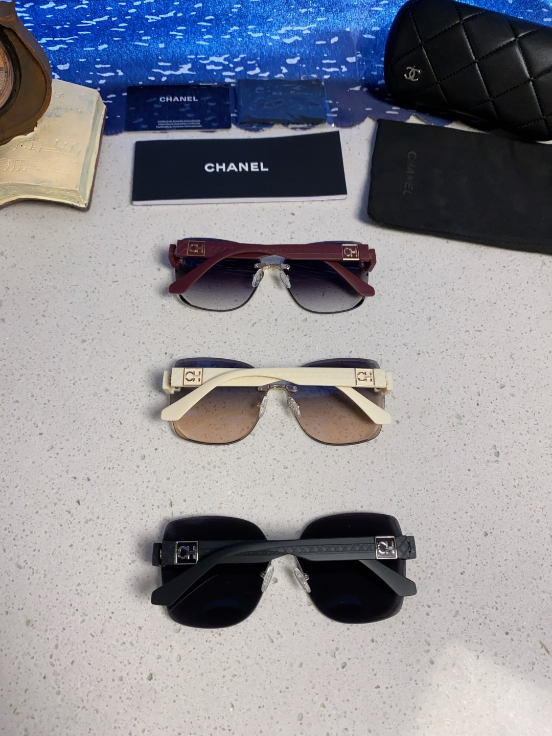 Chanel香奈儿 2025新款轻奢太阳镜经典圆框女士墨镜防紫外线偏光镜遮阳气质大脸