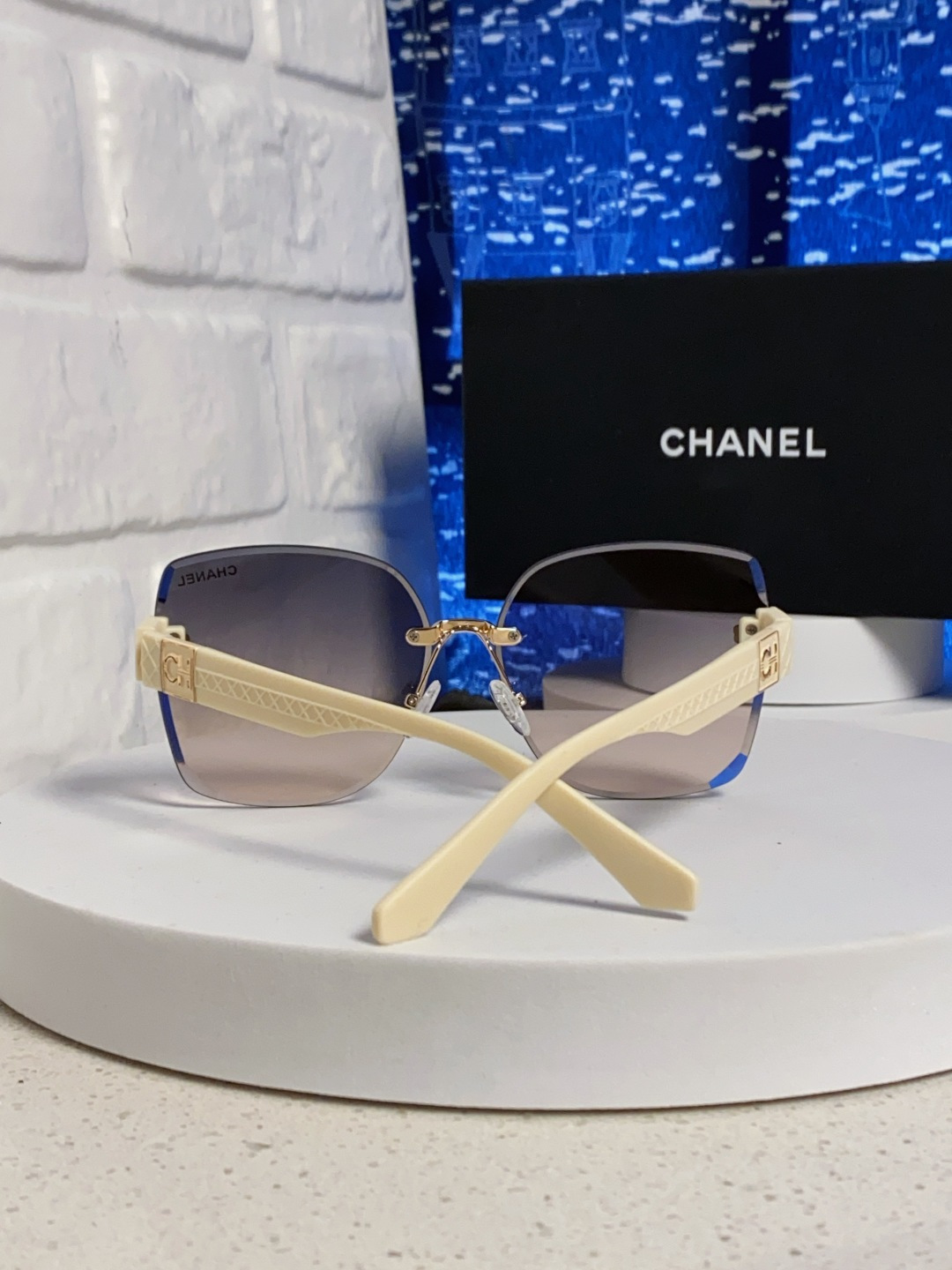 Chanel香奈儿 2025新款轻奢太阳镜经典圆框女士墨镜防紫外线偏光镜遮阳气质大脸