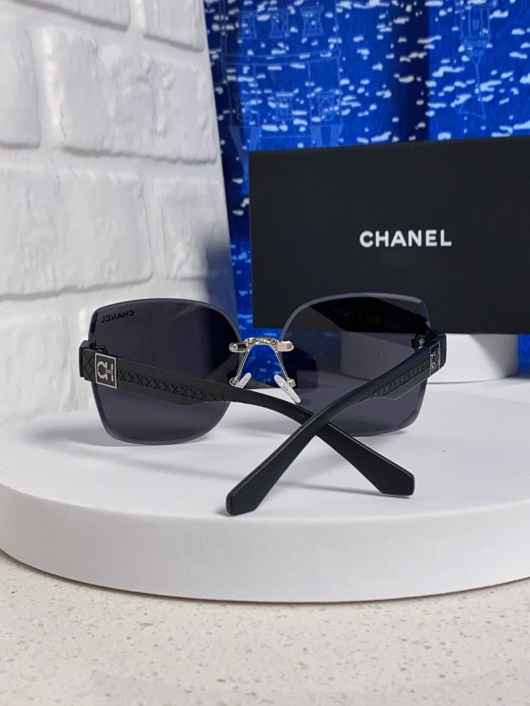 Chanel香奈儿 2025新款轻奢太阳镜经典圆框女士墨镜防紫外线偏光镜遮阳气质大脸