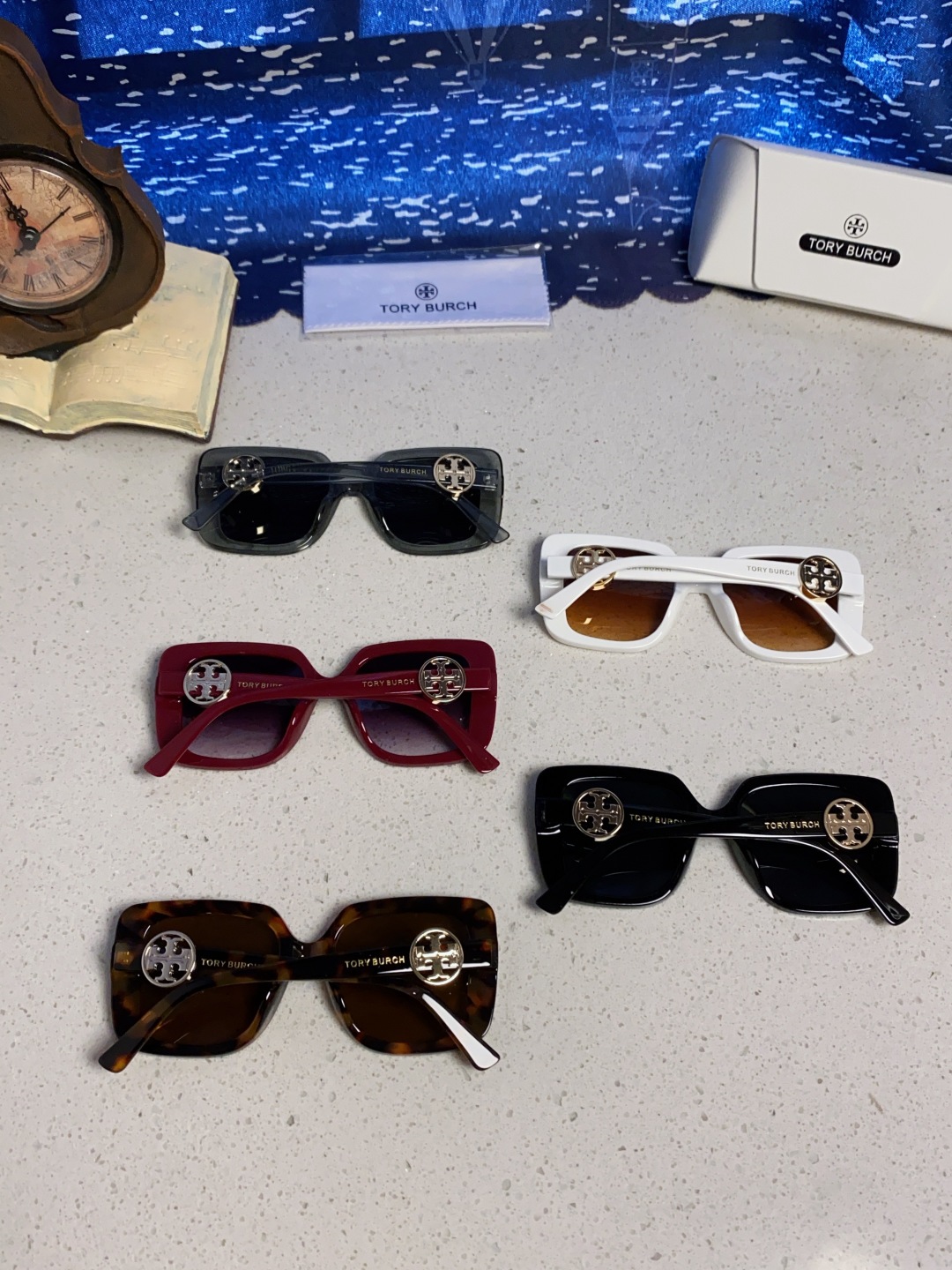 ToryBurch托里伯奇 2025新款方形太阳镜动感女士太阳眼镜防晒ins网红同款墨镜