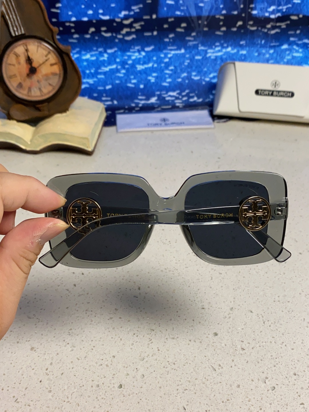 ToryBurch托里伯奇 2025新款方形太阳镜动感女士太阳眼镜防晒ins网红同款墨镜