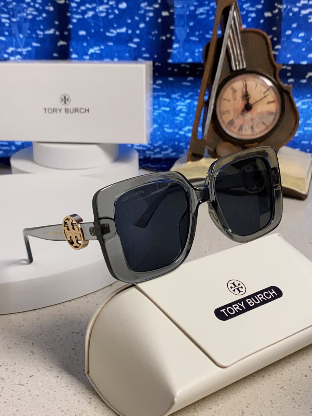 ToryBurch托里伯奇 2025新款方形太阳镜动感女士太阳眼镜防晒ins网红同款墨镜