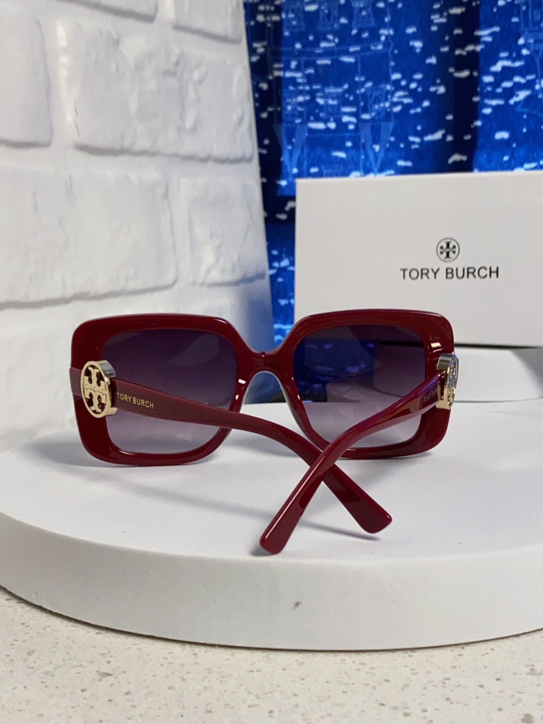 ToryBurch托里伯奇 2025新款方形太阳镜动感女士太阳眼镜防晒ins网红同款墨镜