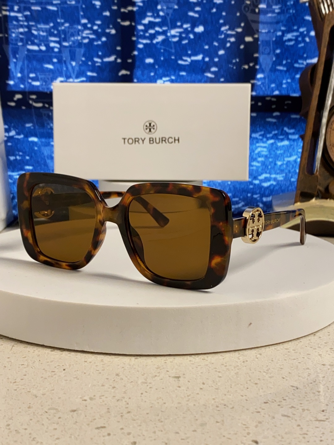 ToryBurch托里伯奇 2025新款方形太阳镜动感女士太阳眼镜防晒ins网红同款墨镜