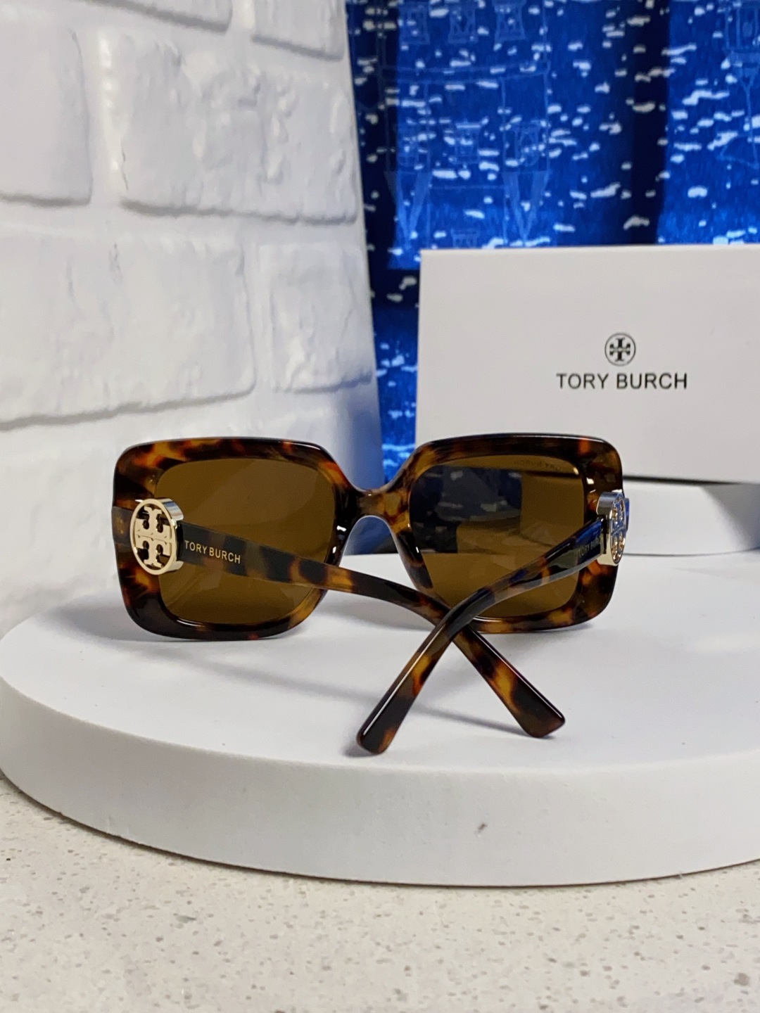 ToryBurch托里伯奇 2025新款方形太阳镜动感女士太阳眼镜防晒ins网红同款墨镜