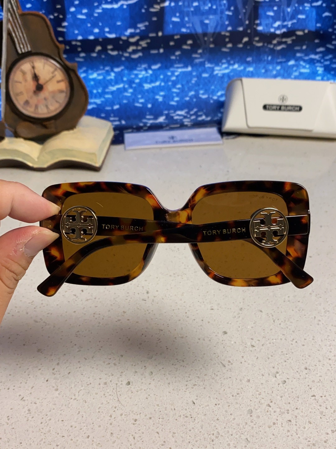 ToryBurch托里伯奇 2025新款方形太阳镜动感女士太阳眼镜防晒ins网红同款墨镜