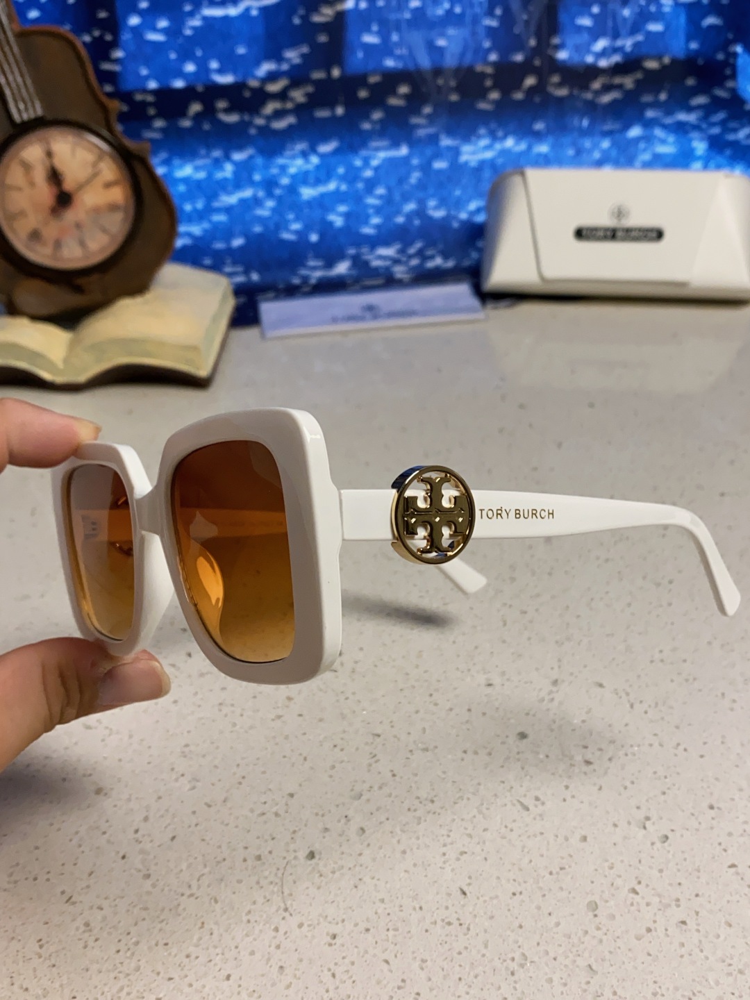 ToryBurch托里伯奇 2025新款方形太阳镜动感女士太阳眼镜防晒ins网红同款墨镜