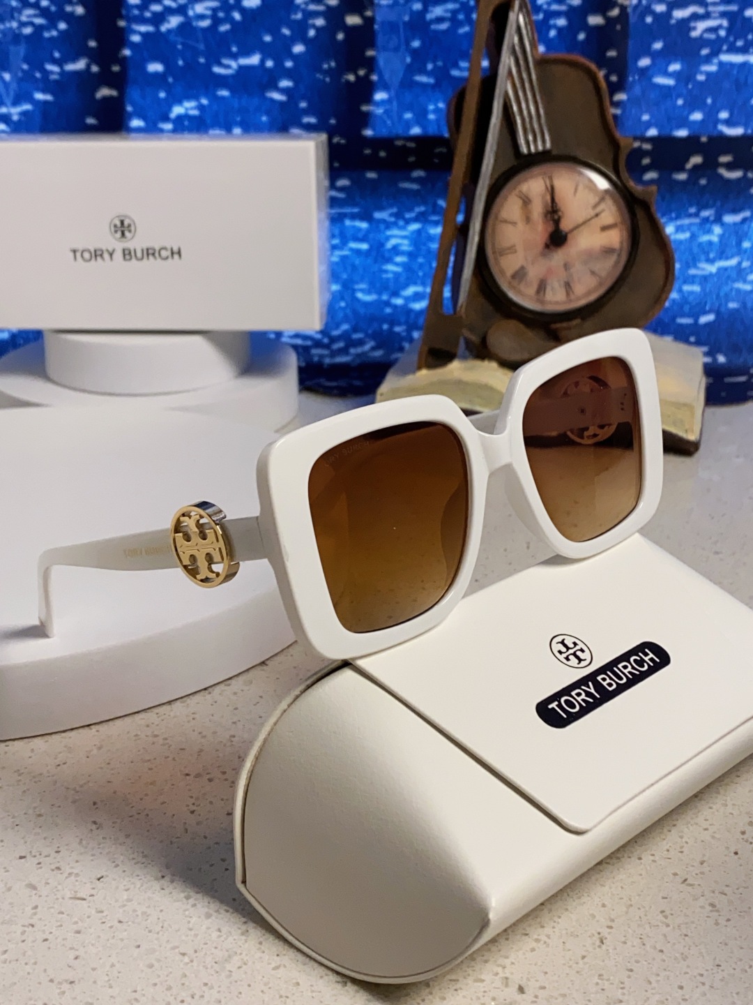 ToryBurch托里伯奇 2025新款方形太阳镜动感女士太阳眼镜防晒ins网红同款墨镜