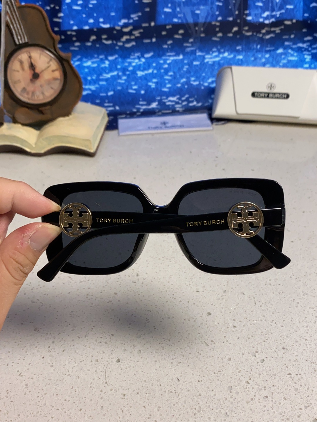 ToryBurch托里伯奇 2025新款方形太阳镜动感女士太阳眼镜防晒ins网红同款墨镜