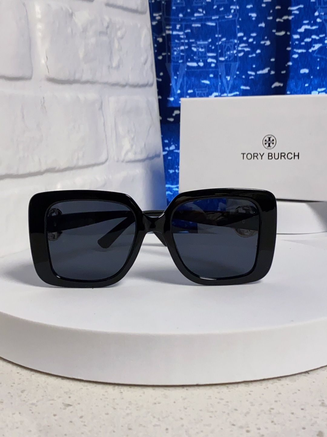 ToryBurch托里伯奇 2025新款方形太阳镜动感女士太阳眼镜防晒ins网红同款墨镜