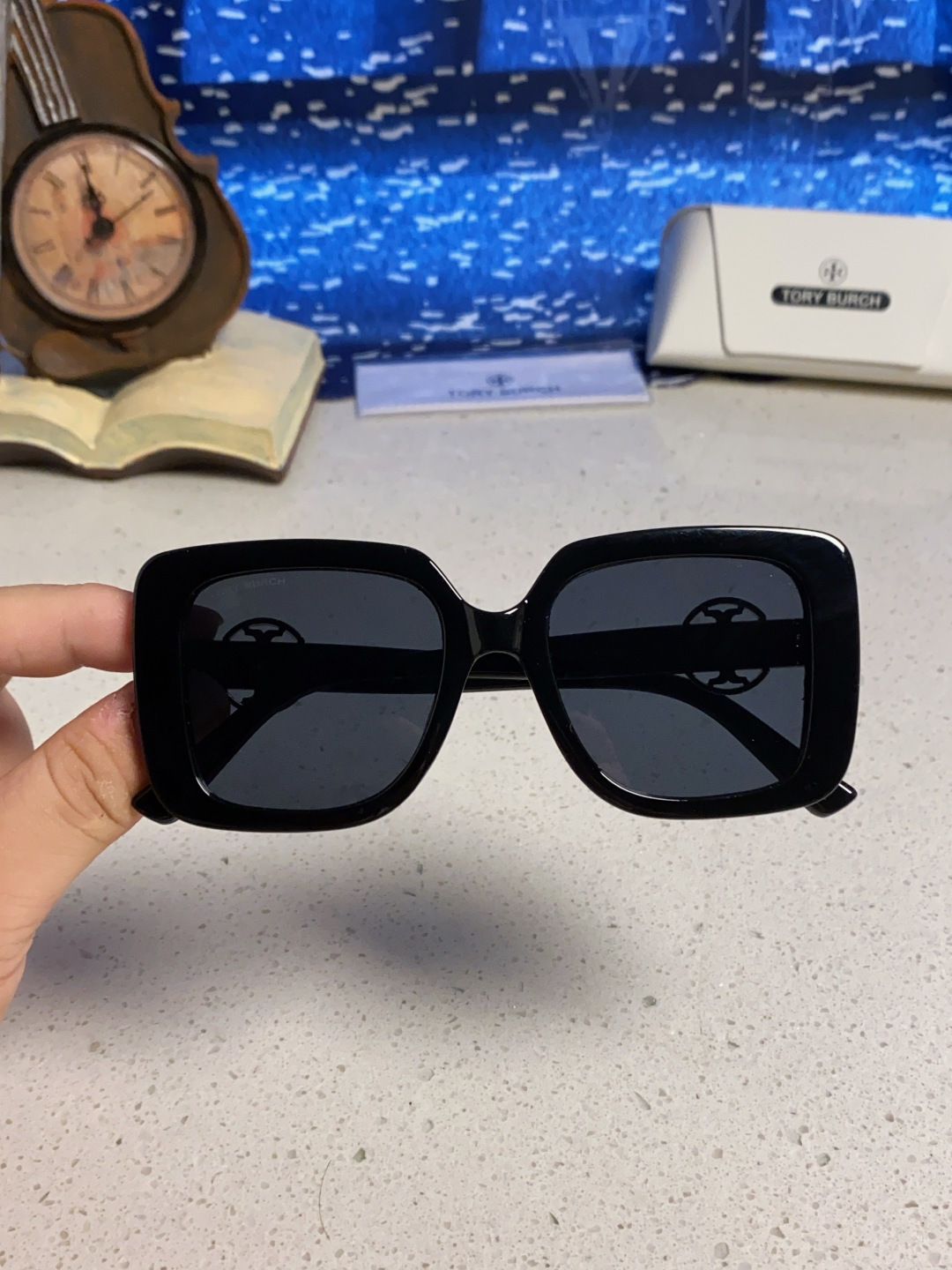 ToryBurch托里伯奇 2025新款方形太阳镜动感女士太阳眼镜防晒ins网红同款墨镜