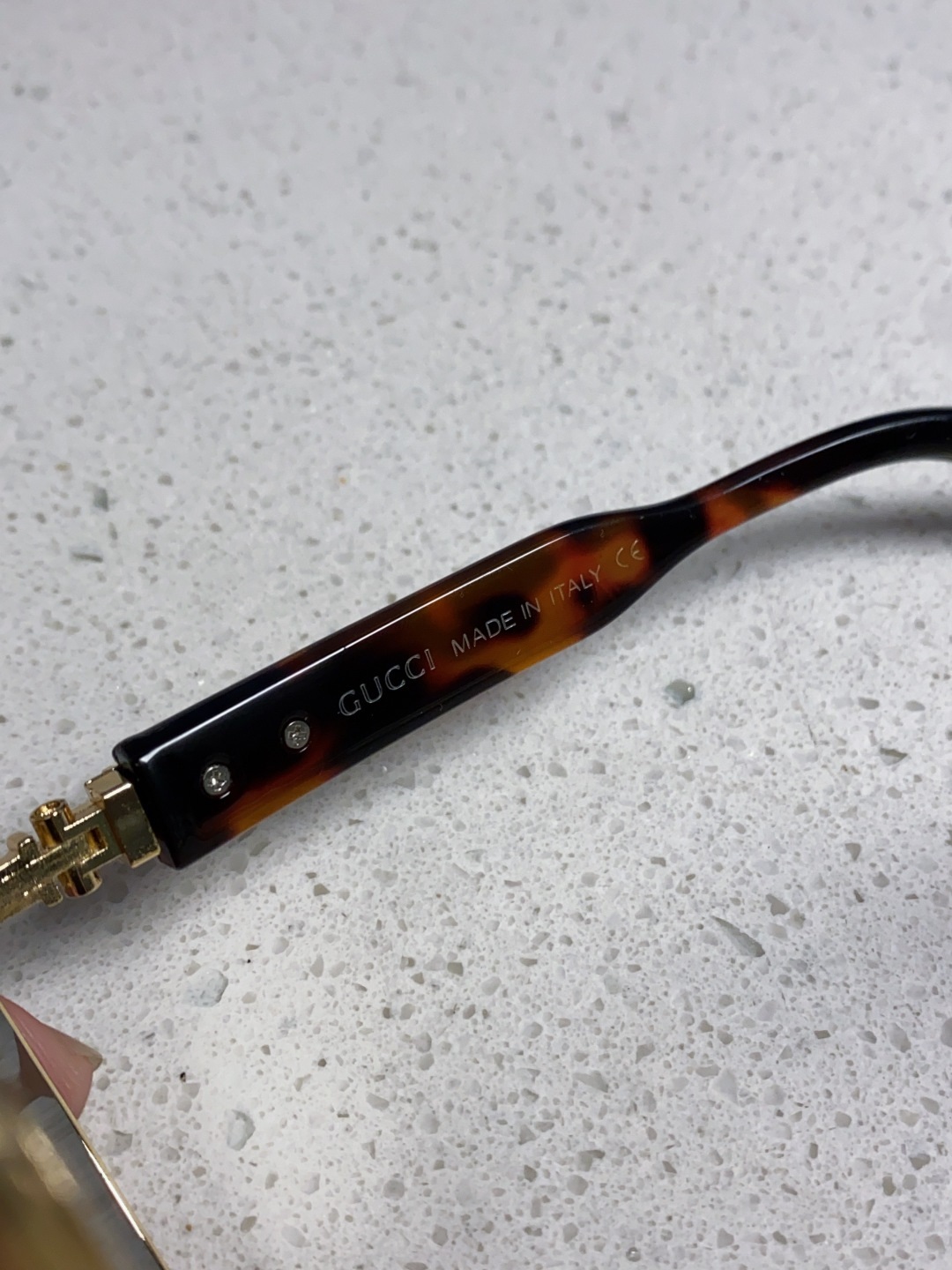 Gucci古奇 2025新款潮款太阳镜防紫外线墨镜男女复古时尚飞行员蛤蟆镜 高端上档次