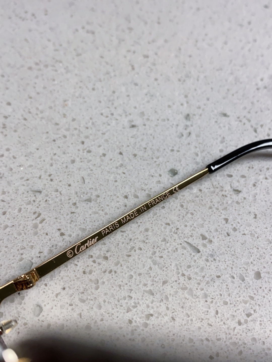 Cartier卡地亚 2025新款欧美墨镜女时尚方形跨境太阳镜切边碎花工艺镜片金属防紫外线 高品质