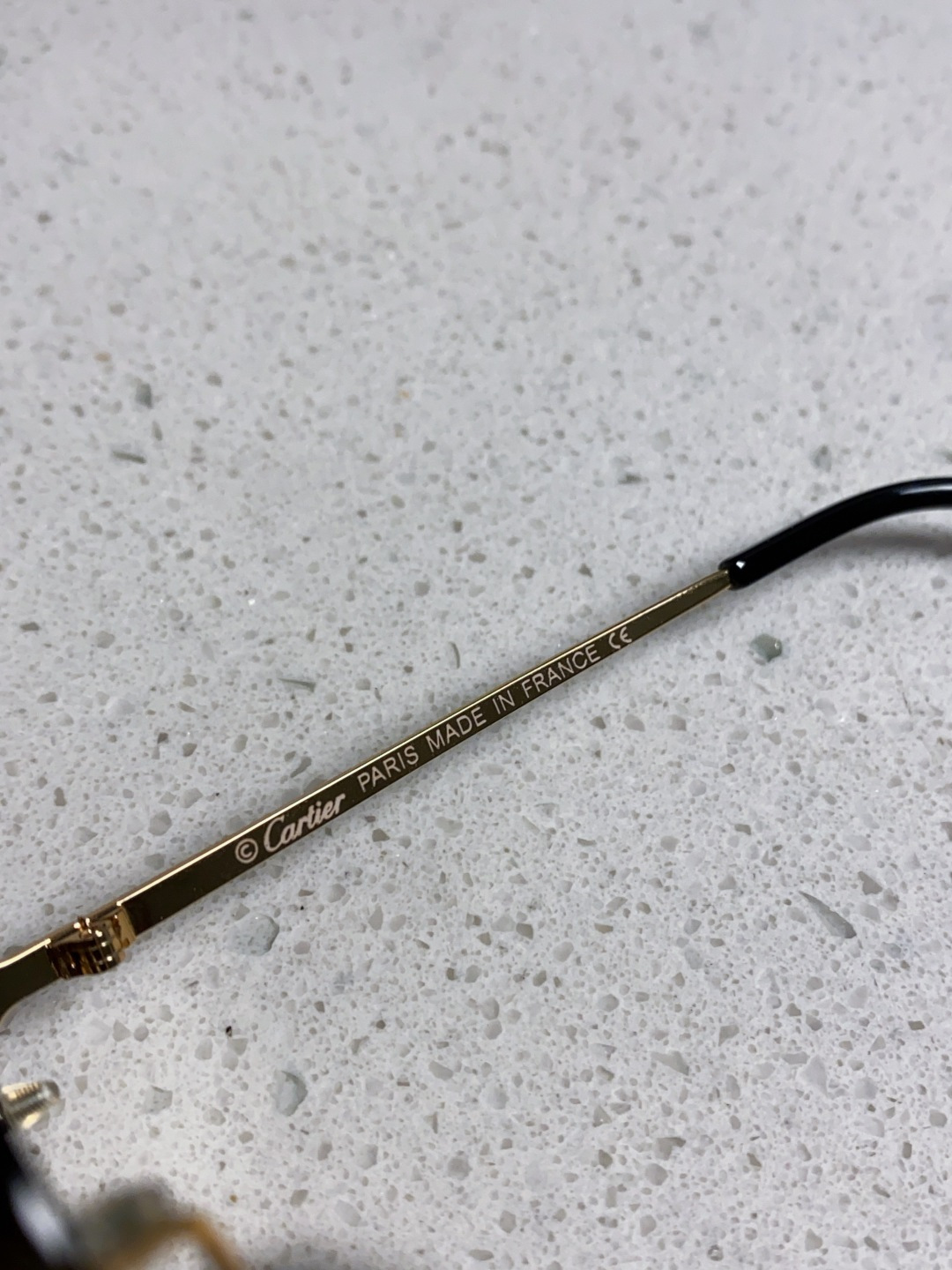 Cartier卡地亚 2025新款欧美墨镜女时尚方形跨境太阳镜切边碎花工艺镜片金属防紫外线 高品质