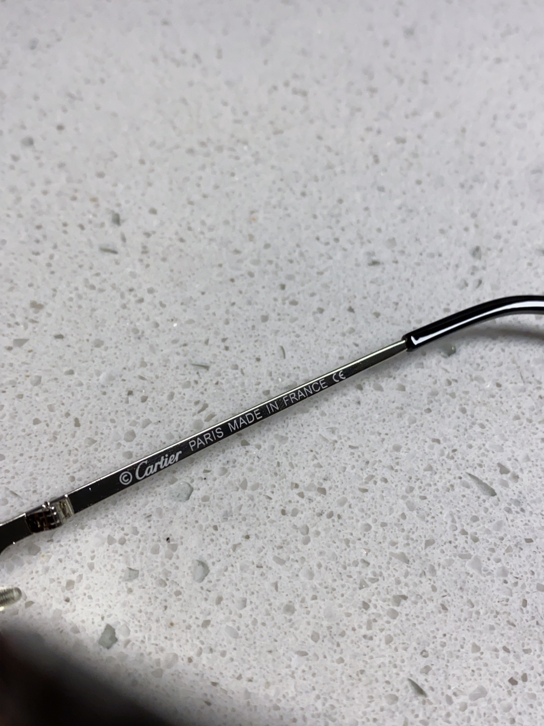 Cartier卡地亚 2025新款欧美墨镜女时尚方形跨境太阳镜切边碎花工艺镜片金属防紫外线 高品质