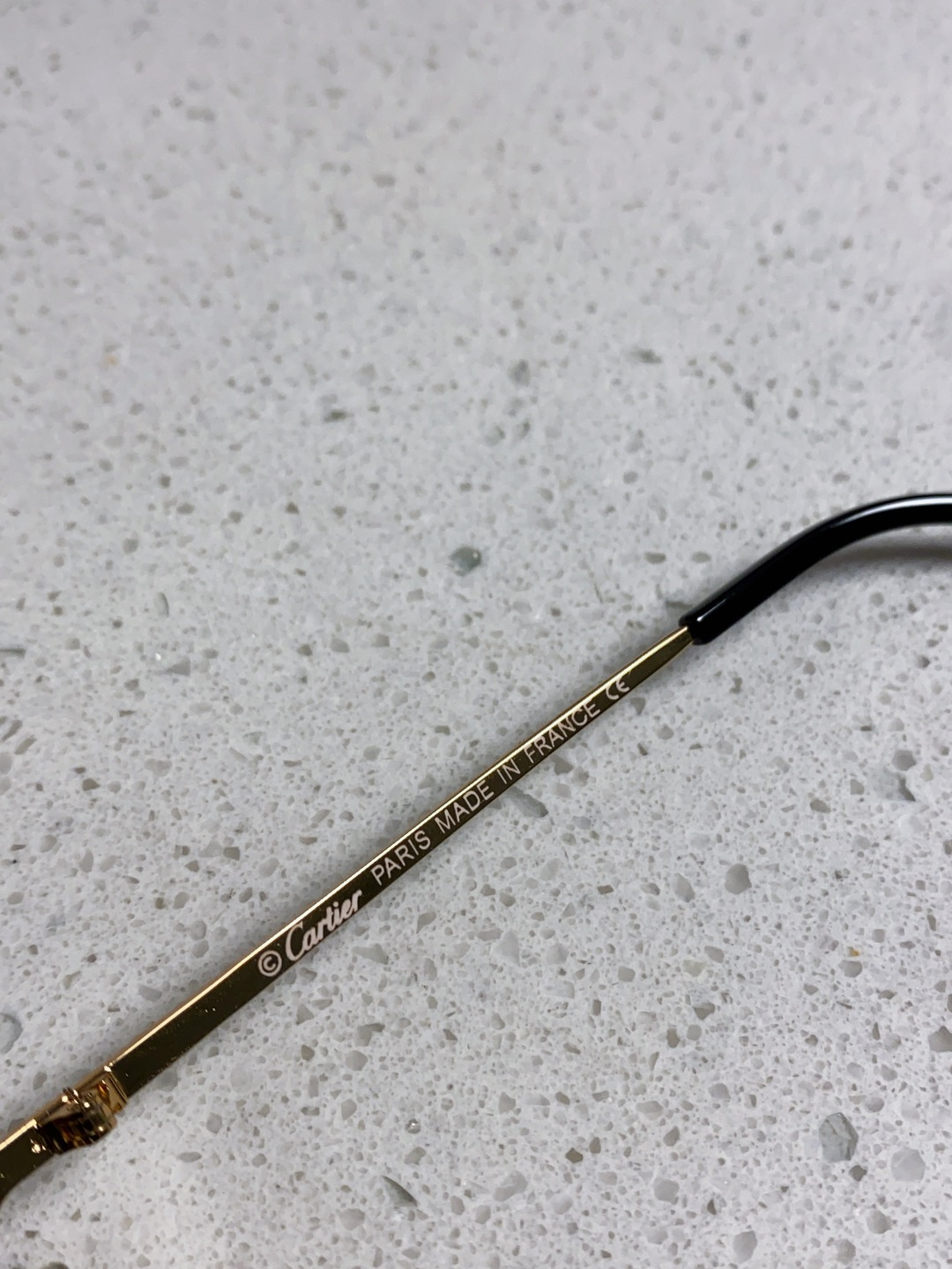 Cartier卡地亚 2025新款欧美墨镜女时尚方形跨境太阳镜切边碎花工艺镜片金属防紫外线 高品质