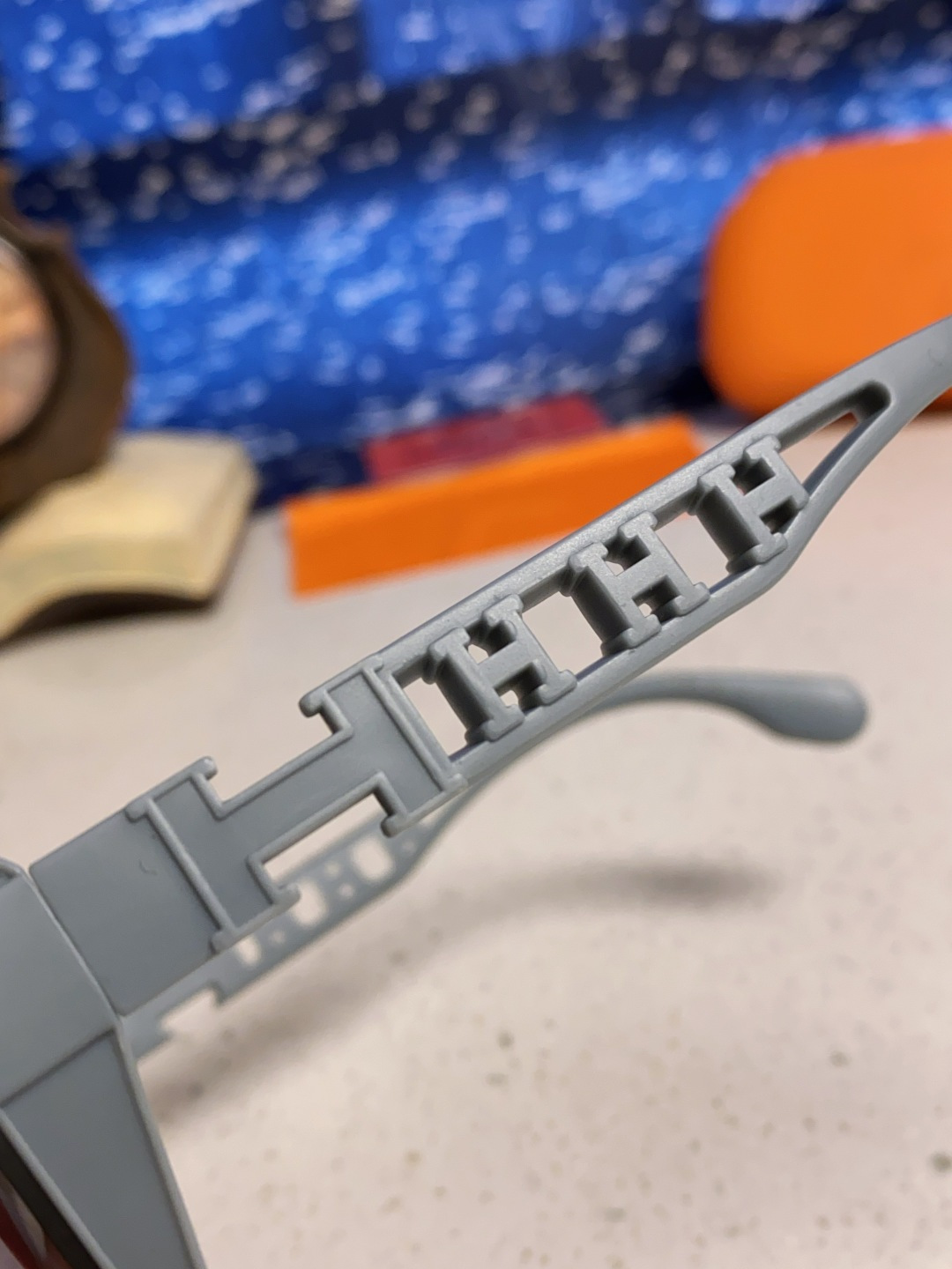 Hermes爱马仕 2025新款时尚偏光太阳镜女开车墨镜H家眼镜圆框镂空大框显脸小防紫外女款