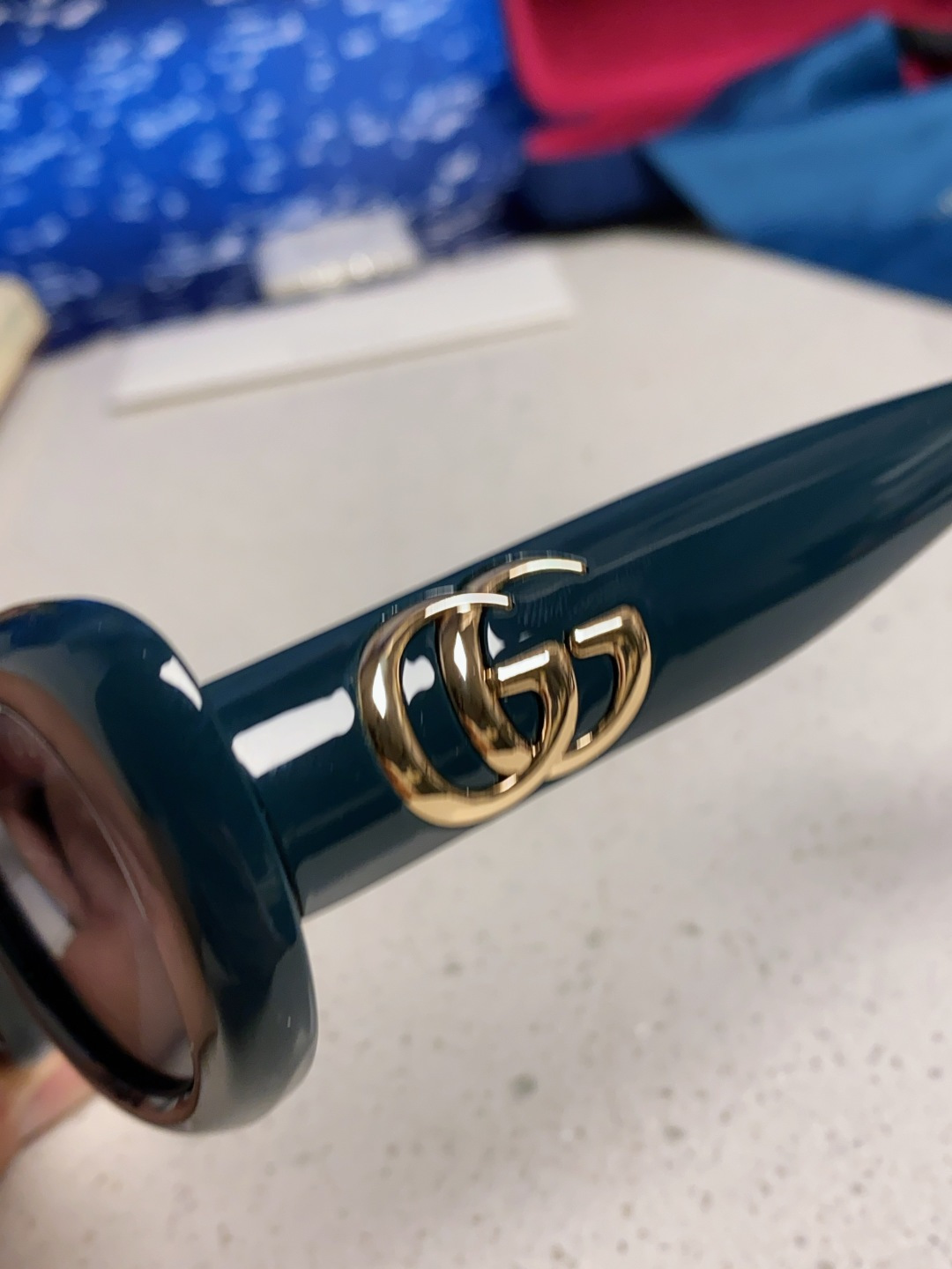 Gucci古驰墨镜女2025新款倪妮李沁同款时尚椭圆GG1829S高品质太阳镜