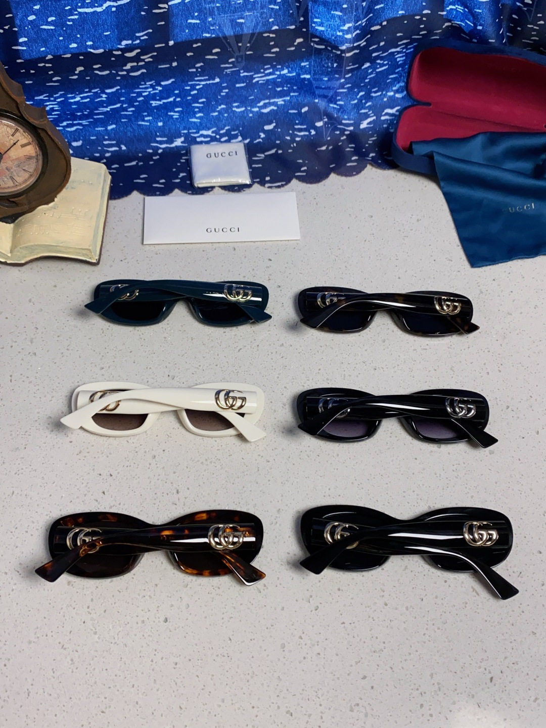 Gucci古驰墨镜女2025新款倪妮李沁同款时尚椭圆GG1829S高品质太阳镜