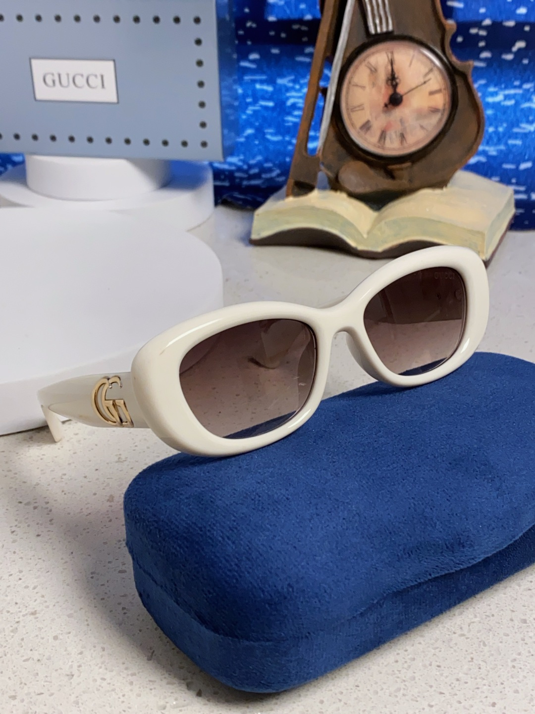 Gucci古驰墨镜女2025新款倪妮李沁同款时尚椭圆GG1829S高品质太阳镜