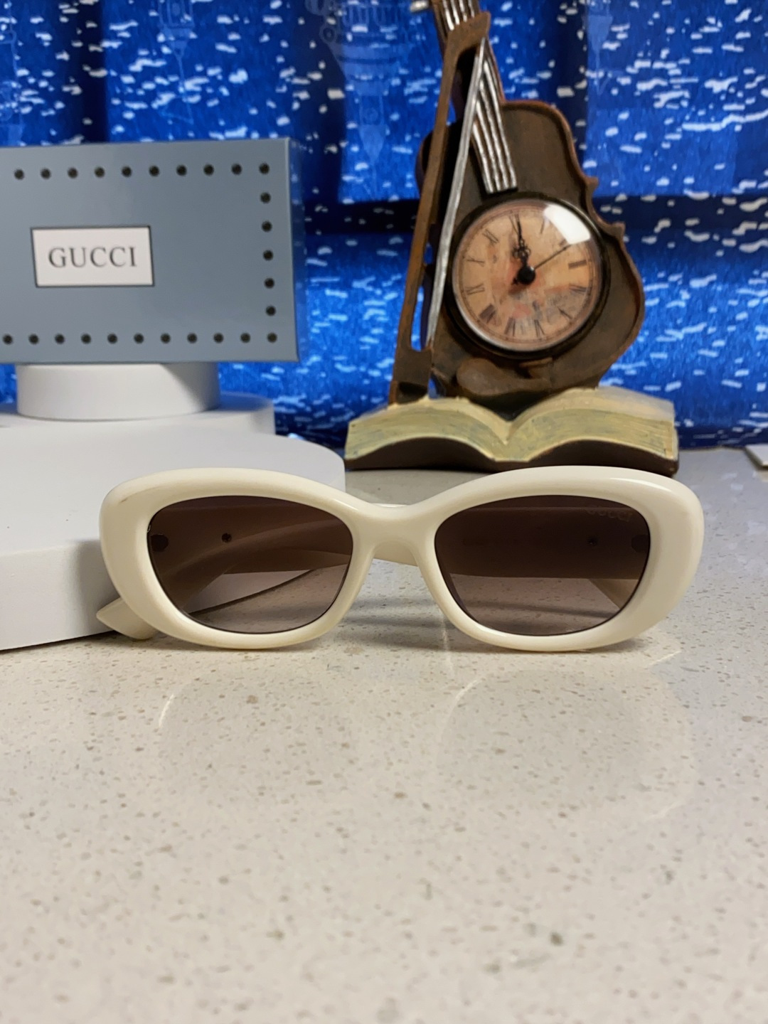 Gucci古驰墨镜女2025新款倪妮李沁同款时尚椭圆GG1829S高品质太阳镜