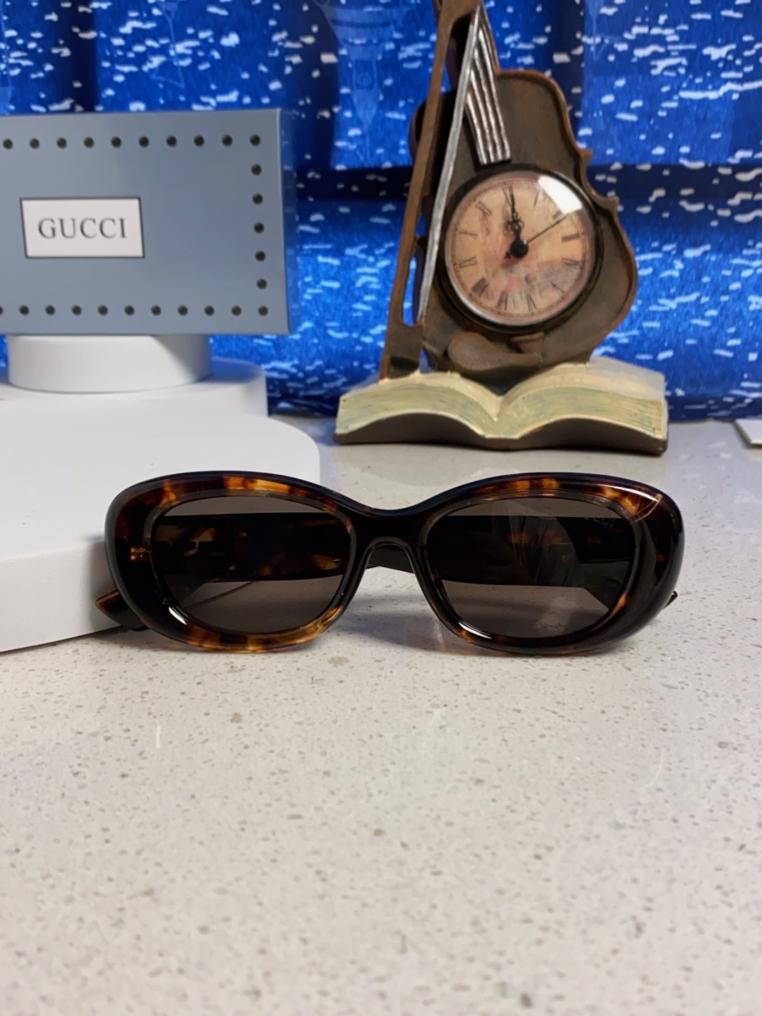 Gucci古驰墨镜女2025新款倪妮李沁同款时尚椭圆GG1829S高品质太阳镜