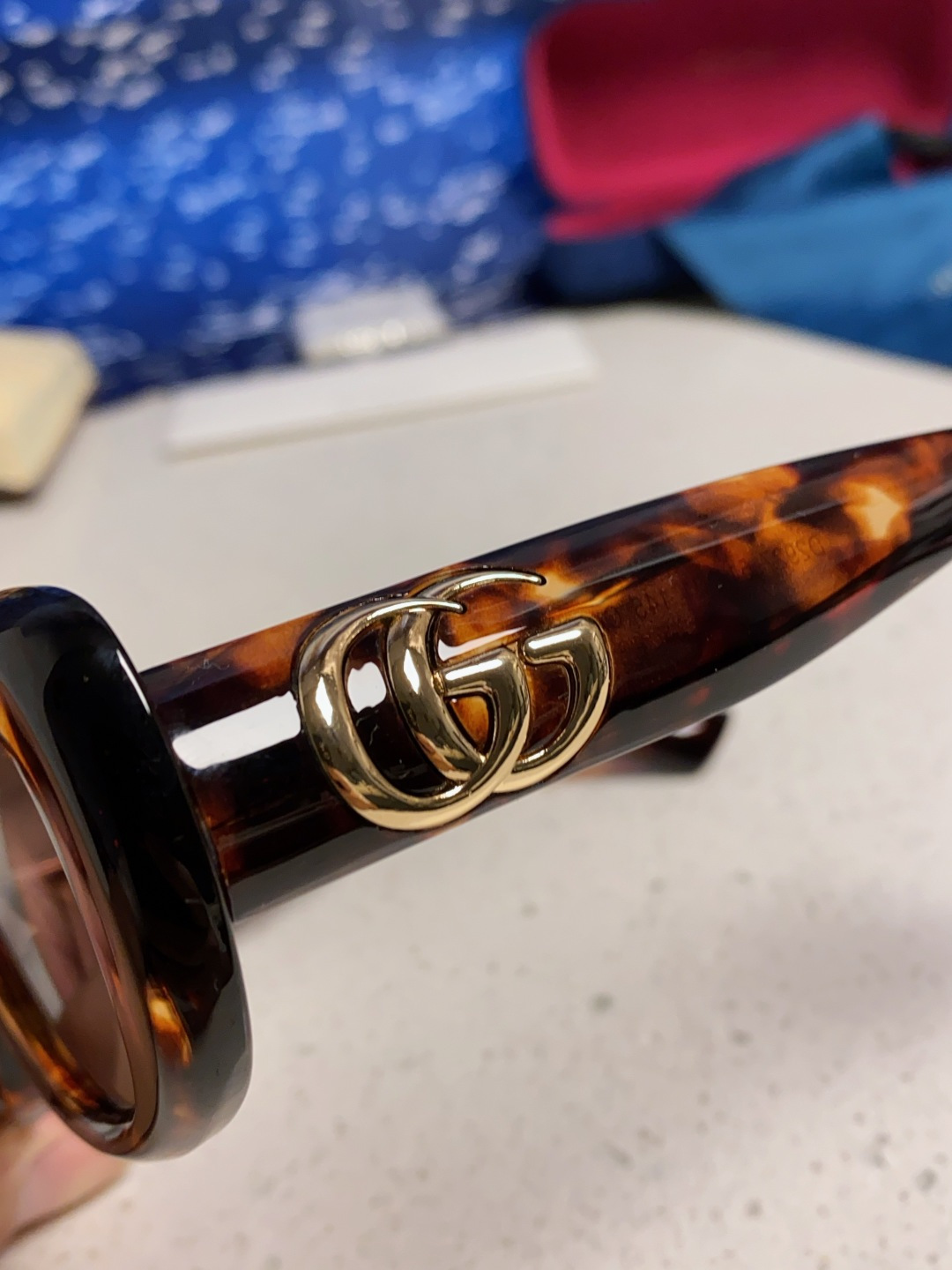 Gucci古驰墨镜女2025新款倪妮李沁同款时尚椭圆GG1829S高品质太阳镜