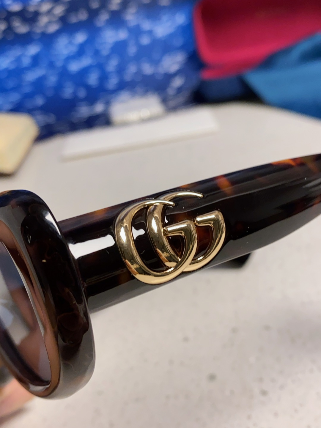 Gucci古驰墨镜女2025新款倪妮李沁同款时尚椭圆GG1829S高品质太阳镜