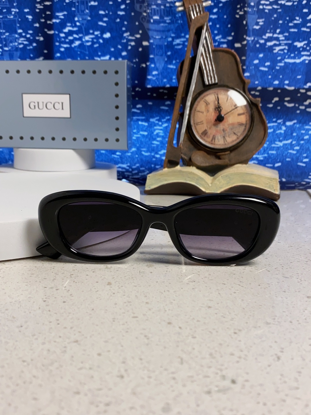 Gucci古驰墨镜女2025新款倪妮李沁同款时尚椭圆GG1829S高品质太阳镜