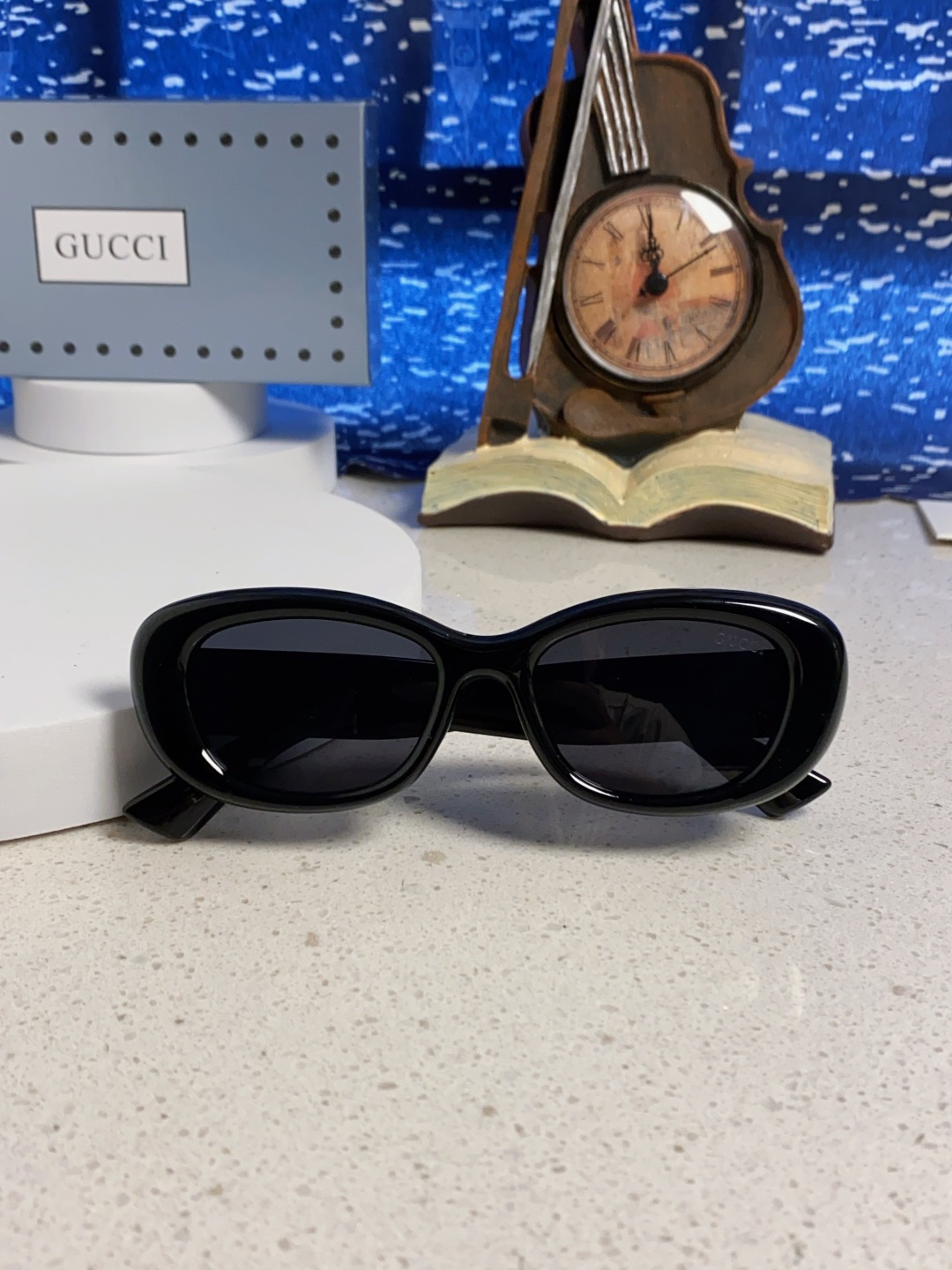 Gucci古驰墨镜女2025新款倪妮李沁同款时尚椭圆GG1829S高品质太阳镜