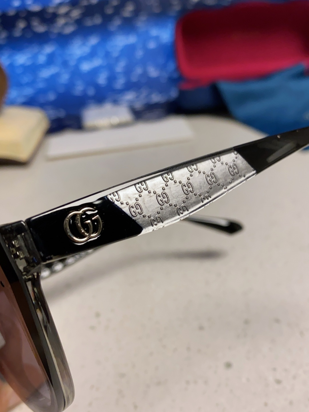 Gucci古奇 2025新款猫眼框太阳眼镜女士网红风遮阳墨镜男防紫外线 男女通用