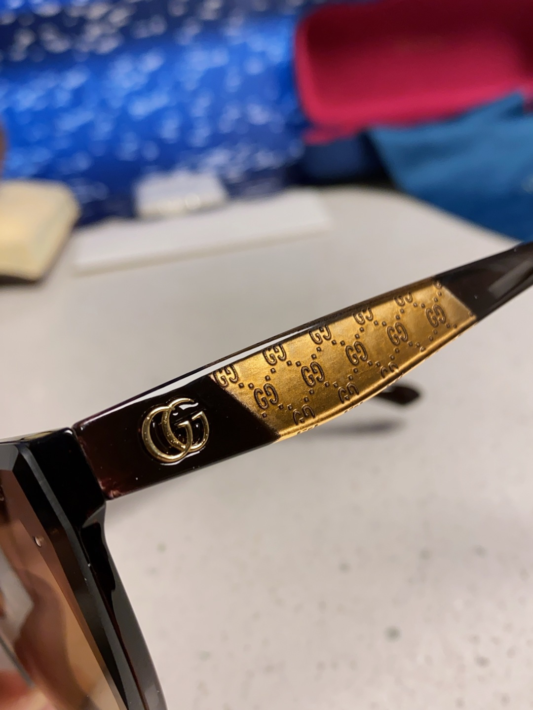 Gucci古奇 2025新款猫眼框太阳眼镜女士网红风遮阳墨镜男防紫外线 男女通用