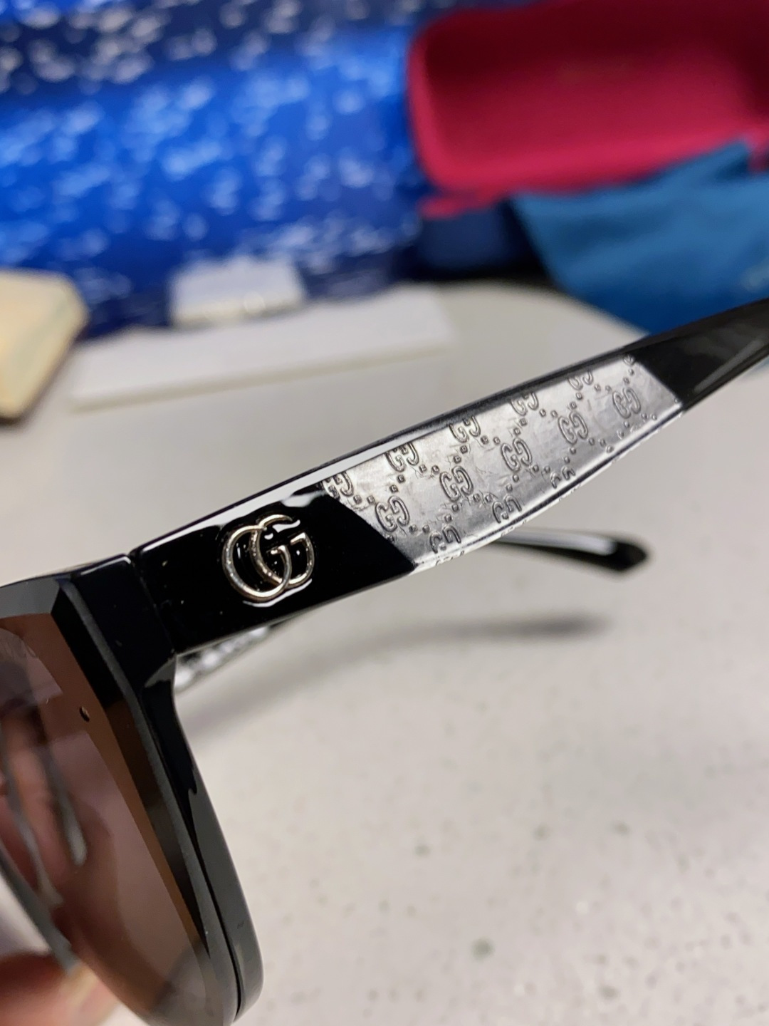 Gucci古奇 2025新款猫眼框太阳眼镜女士网红风遮阳墨镜男防紫外线 男女通用