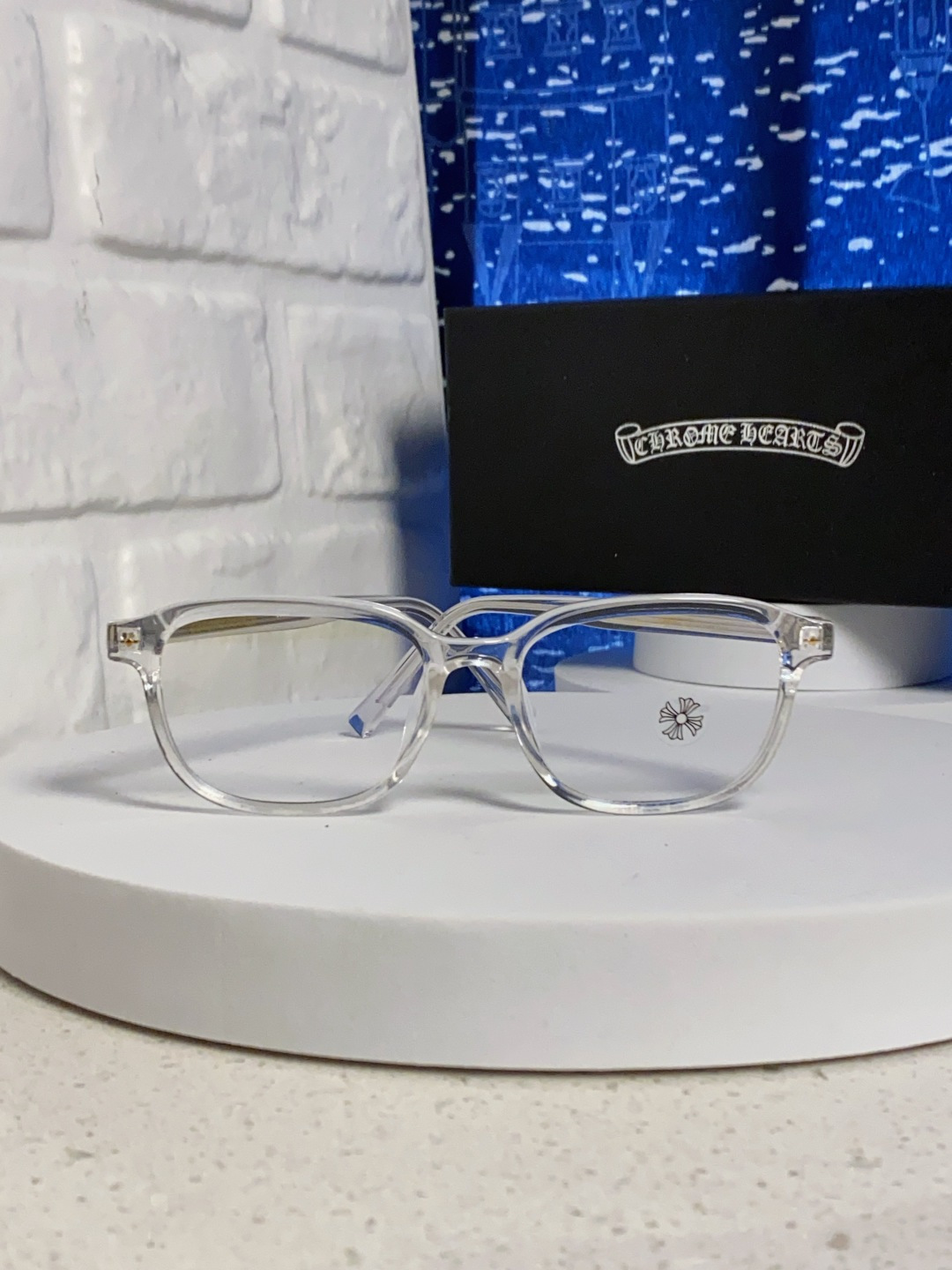 Chrome Hearts 克罗心 欧美新款太阳镜男女方框克家平光镜经典旅游时尚光学眼镜